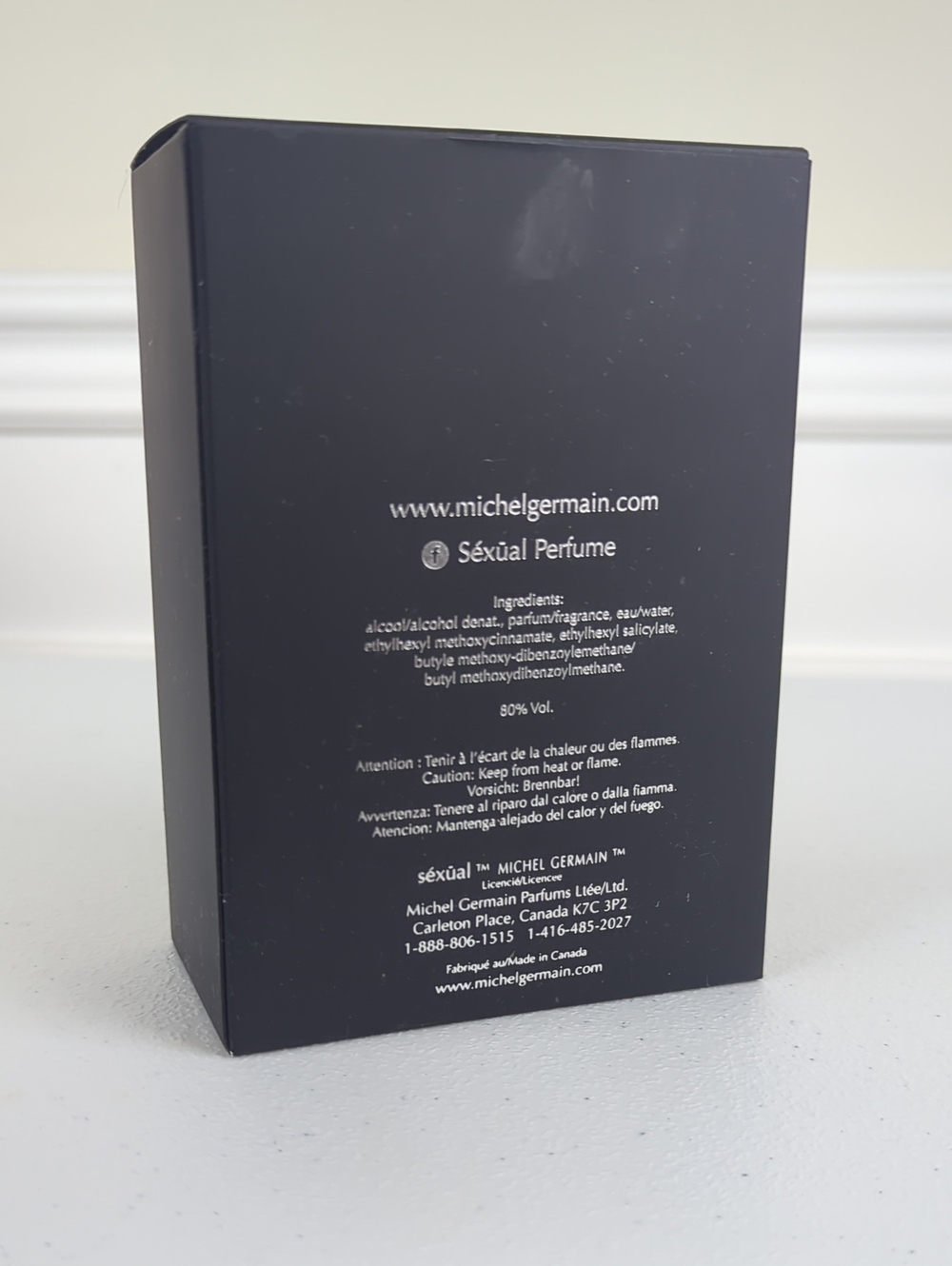 Michel Germain Sexual Noir Pour Homme Eau de Parfum 125 mL / 4.2 fl. oz. with Bo - Picture 3 of 3